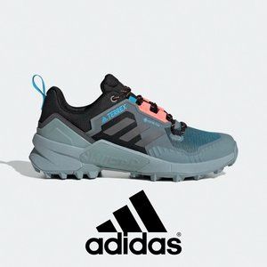 Adidas Terrex Swift R3  Hiking Shoes GX5393 Core Black / Grey Five / Acid Red
